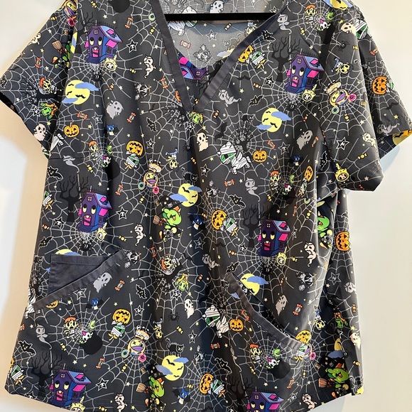 Halloween Tokidoki Scrub by Koi - Picture 1 of 3